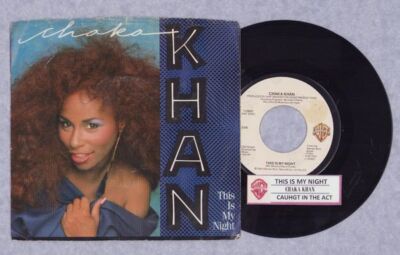 Khan, Chaka - This Is My Night WB 29097 PS Vinyl 45 rpm Record