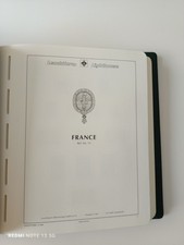 Album LEUCHTTURM FRANCE VOL 2 1960-1979 avec feuillets pré-imprimés 