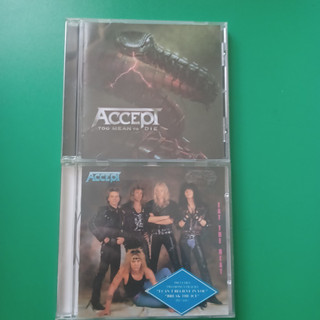 2 CD Accept – Eat The Heat " Too Mean To Die " hard rock