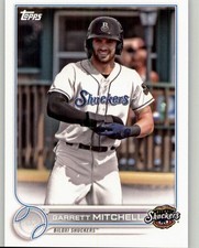 2022 Topps Pro Debut Garrett Mitchell #PD-196 Biloxi Shuckers