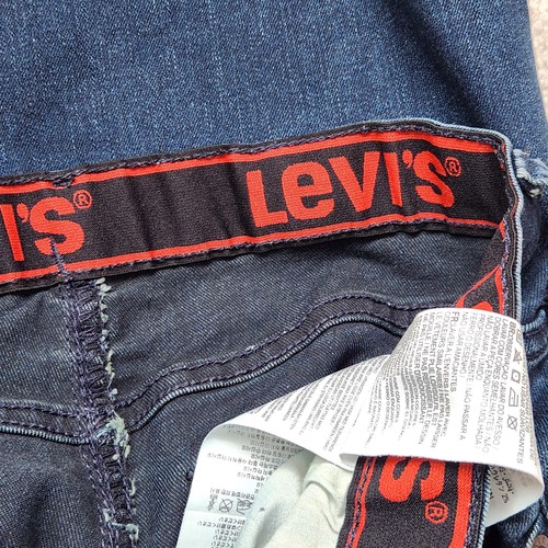 LEVIS 514 Jeans Boys 29x31 Blue Slim Straight Stretch Denim Medium Wash 18 REG - Picture 13 of 18