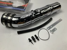 Spectre 8208 3" 76mm Cold Air Intake Hose Tube Kit Plastic Chrome