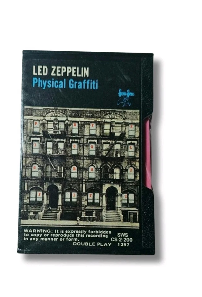 Led Zeppelin Physical Graffiti Pink Cassette - Image 2 of 4