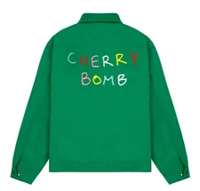 Tyler The Creator Cherry Bomb Official 10th Anniversary Green Jacket BNWT