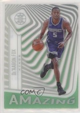 2020-21 Panini Illusions Amazing Emerald De'Aaron Fox #7 0l1b