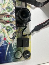 Canon EOS Rebel XSi 12.2MP Digital SLR DSLR Camera w/ 18-55mm Lens