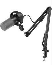 FIFINE Dynamic USB/XLR Microphone Set with Arm, Voice Monitoring, Mute