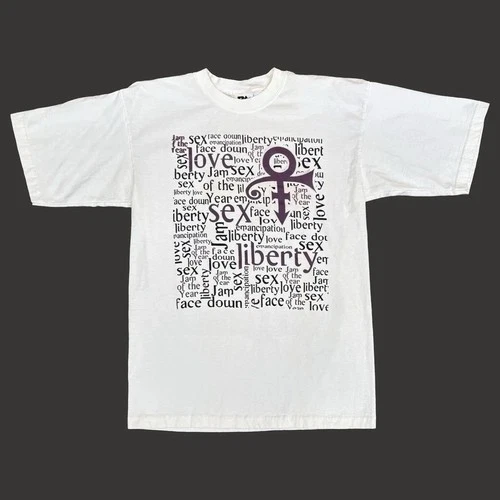Prince 98 90s Vintage Jam Of The Year World Tour Band C 1990s vintage concert t-shirt, vintage, single stitch, B+ condition