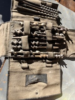 Antique Brace Drill Bit Lot USA Irwin