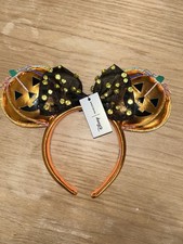 Baublebar Minnie Mouse Disney Pumpkin Ears Headband Halloween NWT 2025 SOLD OUT