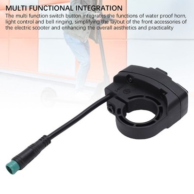 Electric Scooter Multi Function Switch Button For KUGOO M5 Water Proof 3 In 1