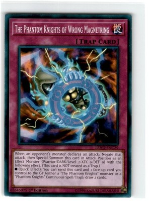 Yu-Gi-Oh! The Phantom Knights of Wrong Magnetring 1st Edition LEHD-ENC29 Lightly