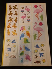 Mrs Grossman's Bird Themed Sticker Lot