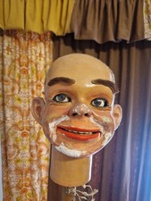 Vintage ventriloquist dummy with head & body - free UK P&P/collection!