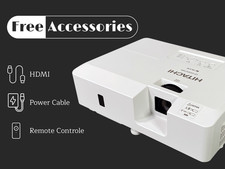 3LCD Projector for Engineering and Technical Briefings 3300 Lumens 16W Speakers