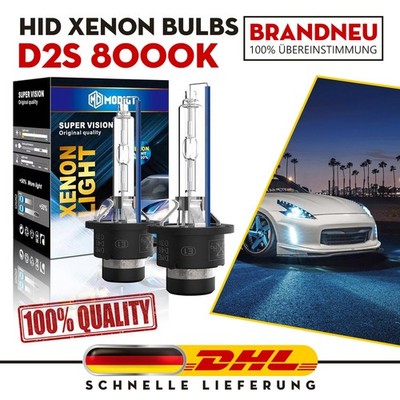 2x D2S SuperVision Xenon HID Brenner 8000K Lampen Für Benz E-Klasse 2002-2016