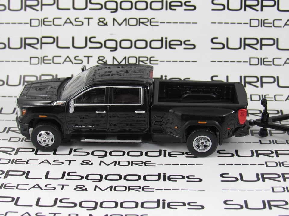 Greenlight 2022 GMC SIERRA 3500 HD Dually & CAT 272D2 Skid Steer w/Trailer Set B - Image 3 of 4