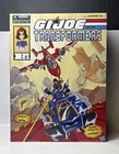 G.I. Joe Transformers Crossover Autobot POWERGLIDE  SOUNDWAVE  2015 SDCC Sealed