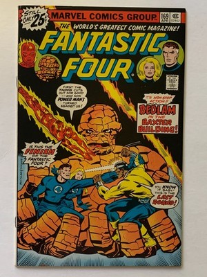 FANTASTIC FOUR #169 VF/VF+ MARVEL COMICS - BRONZE AGE 1976