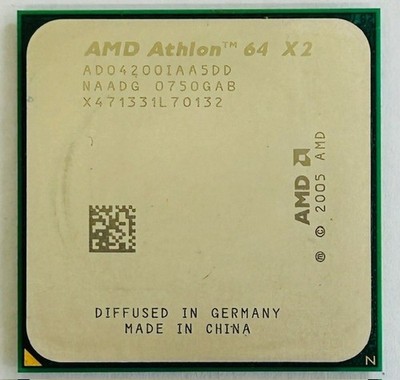 AMD Athlon 64 X2 4200+ ADO4200IAA5DD 2,2GHz Sockel AM2 Dual Core Prozessor / CPU