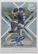 2016 Panini Elite Extra Edition Auto Nate Griep #151 Auto w5b