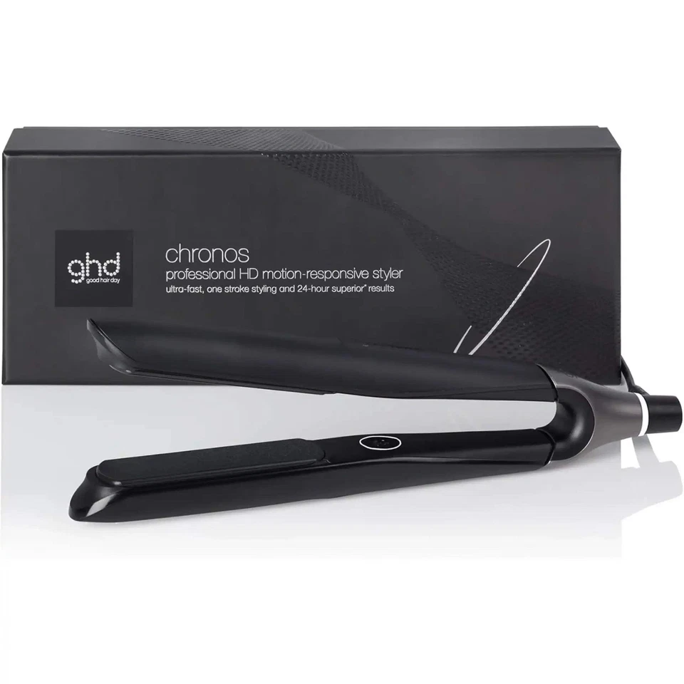 GHD Chronos Styler - Piastra per Capelli Professionale Nera - Garanzia Ufficiale - Imagen 1 de 1