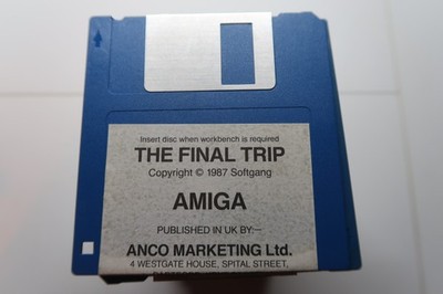 The Final Trip Anco ~ Amiga Spiel getestet & nur funktionierende Festplatte