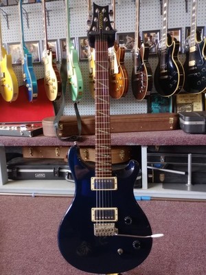 PRS Santana SE 1ST Year prod. 2000 Translucent Royal Blue w/Gig bag *FREE SHIPPI