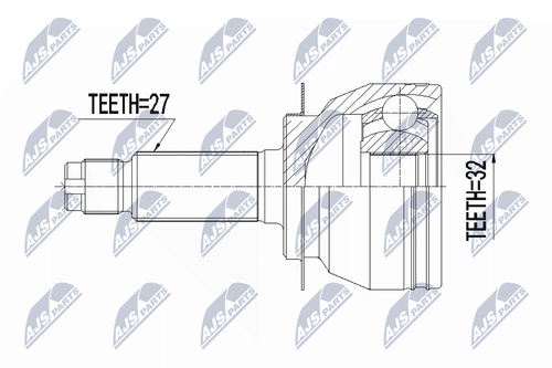 KIT CONJUNTO EJE DE TRANSMISIÓN NPZ-SB-027 PARA SUBARU FORESTER/XV FB20BBFB20FA20 2,0 L 4 cilindros - Imagen 2 de 7
