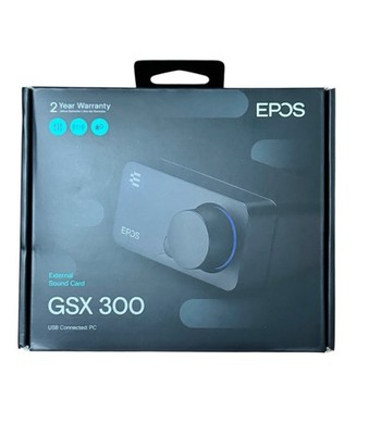 EPOS GSX 300 Gaming DAC USB External Sound Card PC New Sealed