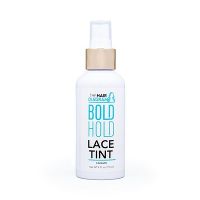 The Hair Diagram Bold Hold Lace Tint Spray Lace Front Wig Natural Hairline, 4oz