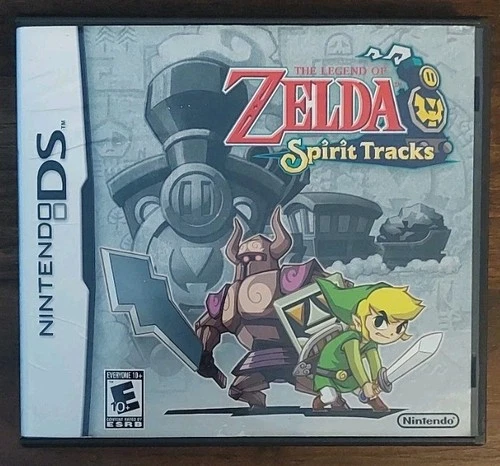 Legend of Zelda Spirit Tracks (NDS) GAME+CASE, NO MANUAL, AUTHENTIC, TESTED