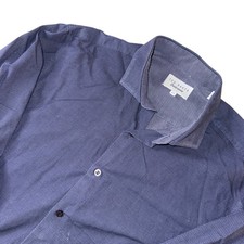 Ted Baker Endurance Darsfit Blue Dot Print Long Sleeve Dress Shirt Mens 15.5