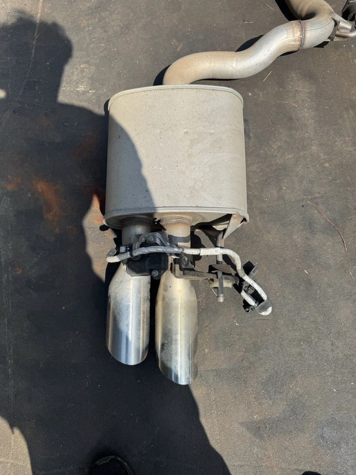 2024 2025 Ford Mustang OEM Active Valve Exhaust Muffler Assembly - Image 2 of 4