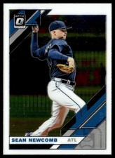 2019 Donruss Optic Sean Newcomb Atlanta Braves #117