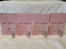 4X Giorgio Armani My Way Samples Collection EDP, Nectar, Intense, Floral 4X1.2ml