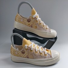 Converse All Star Chuck Taylor 70 Summer Florals Yellow Size UK 3.5  RRP £79.99