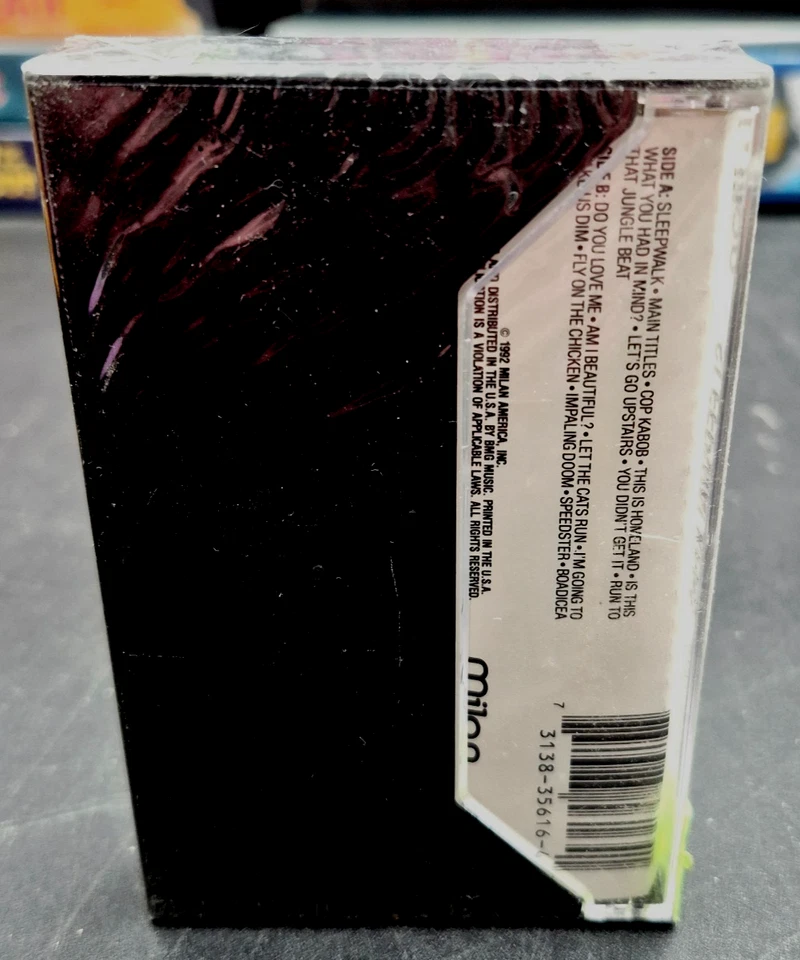 Stephen King's SleepWalkers Original Motion Picture Soundtrack Cassette Sealed - Image 2 of 4