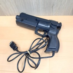 Sega Saturn Console & Virtua Gun in box with 2 controllers & 3 games Japan Gray