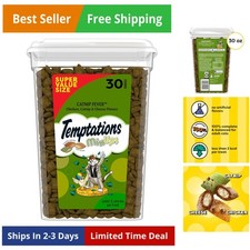 Cat Treats, Classic Crunchy and Soft Cat Treats, Catnip Fever Flavor, Catnip ...