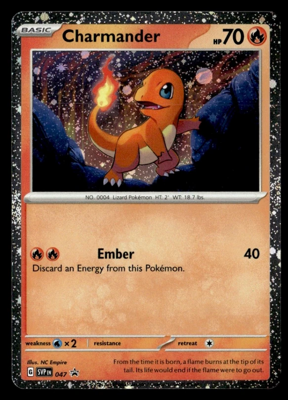 Fire Charmander Pokémon TCG Individual Collectible Card Game Cards for sale 