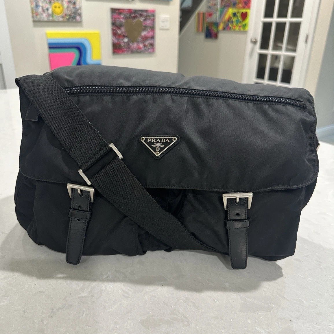 PRADA Buckle Messenger Bags for Women for sale | eBay