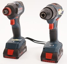 BOSCH GXL18V-240B22 18V 2-Tool Combo Kit with 1/2 In. Hammer Drill/Driver