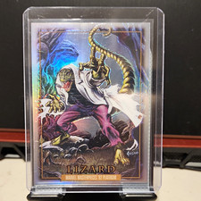 2024 SkyBox Marvel Masterpieces '92 Platinum Lizard Rainbow Parallel #41 BGS