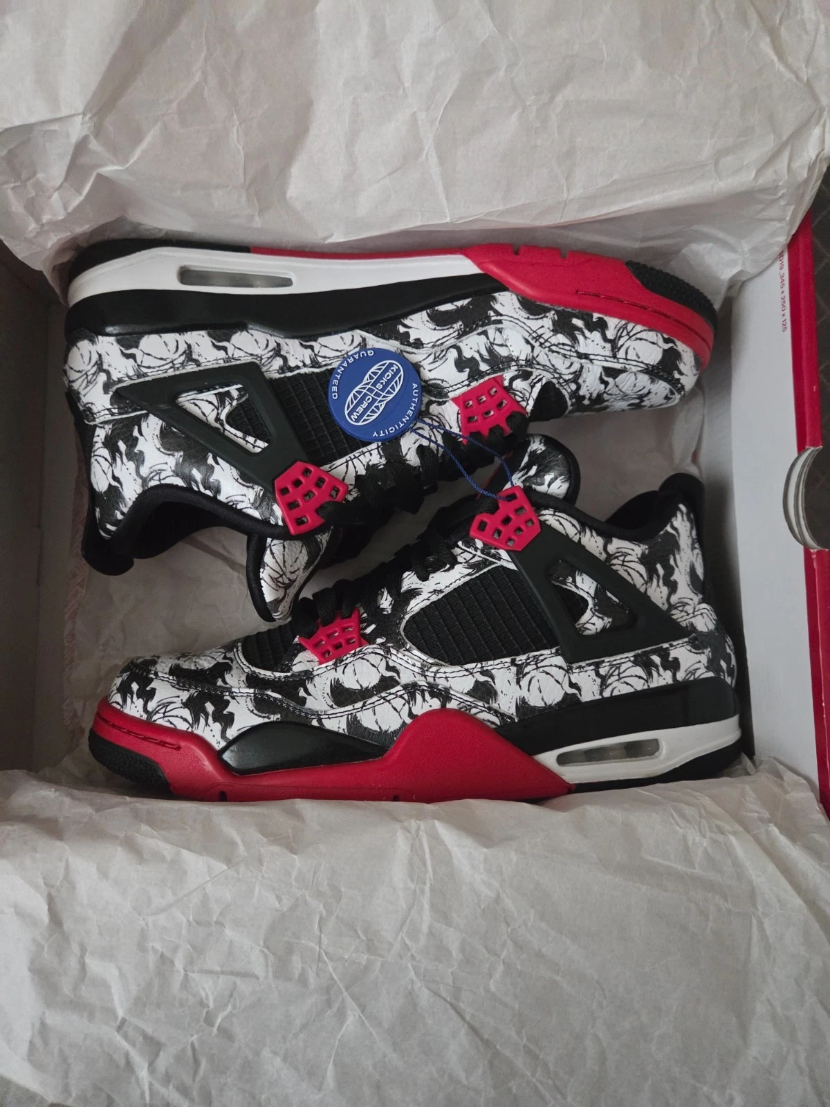 Jordan 4 tatuaggio UK 9. retrò