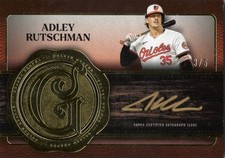 2025 Topps Five Star Baseball - Golden Graphs Adley Rutschman Orange 3/5 (AU)