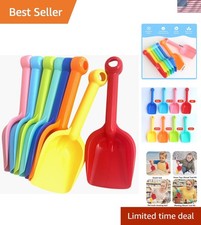 Beach Shovels for Kids 8 Pack Heavy Duty Plastic Sand Shovels Tools for Toddl...