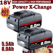 2X 8Ah 18V Ersatzakku f&uuml;r Einhell Akku PXC X-Change Lithium-Ionen Power Batterie