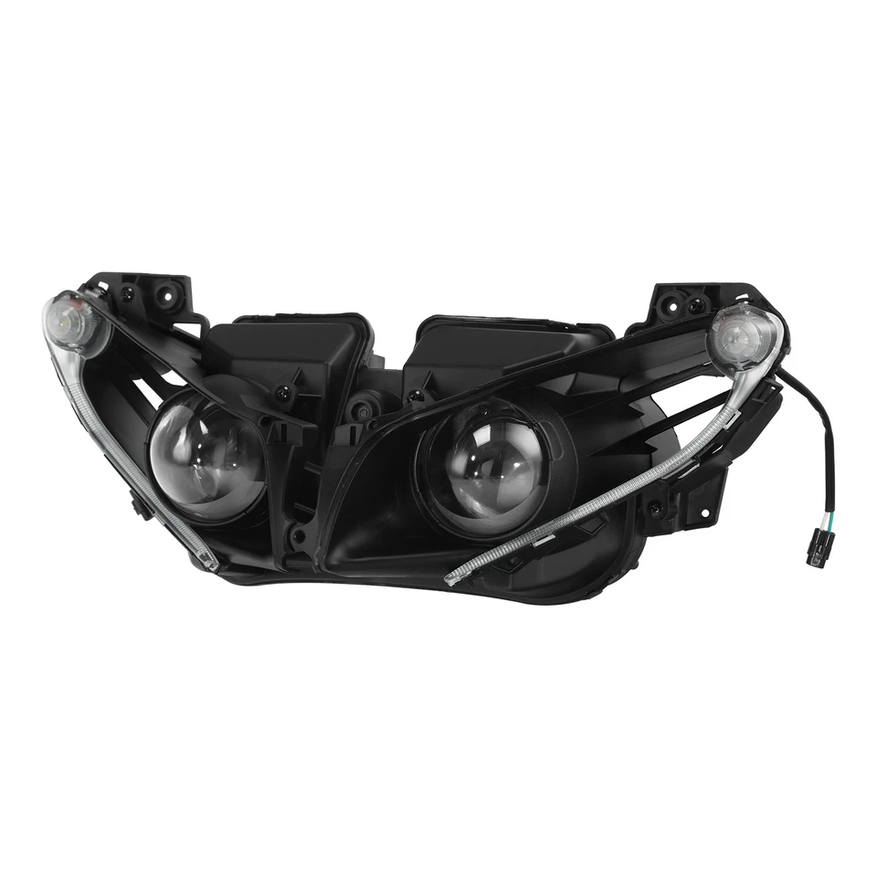 Headlight Lamp Assembly + Fairing Stay Bracket Fit For Yamaha YZF R1 2012-2014 - Image 4 of 4