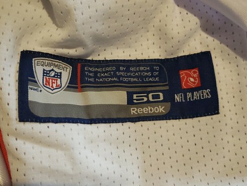 Kansas City Chiefs Matt Cassel Reebok On Field Football Jersey Mens Size 50 NWT - Picture 10 of 10